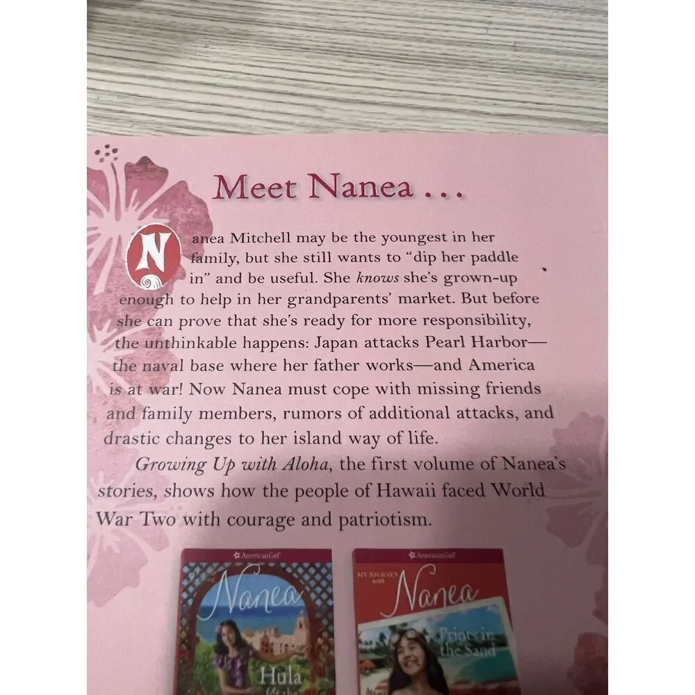 American Girl Beforever Nanea 1941 Growing Up With Aloha Book 1 2017 Retired